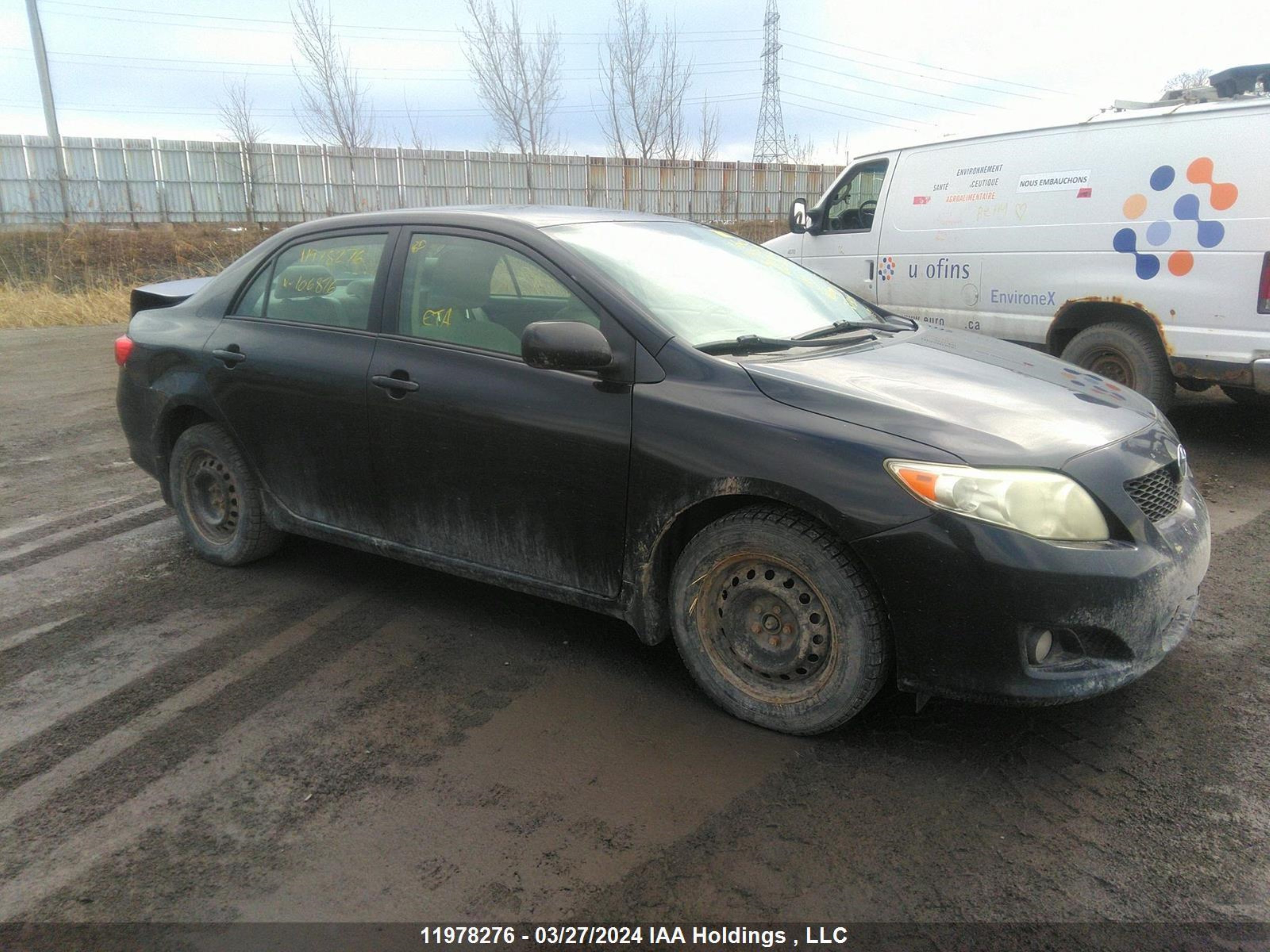 TOYOTA COROLLA 2009 2t1bu40e89c106876