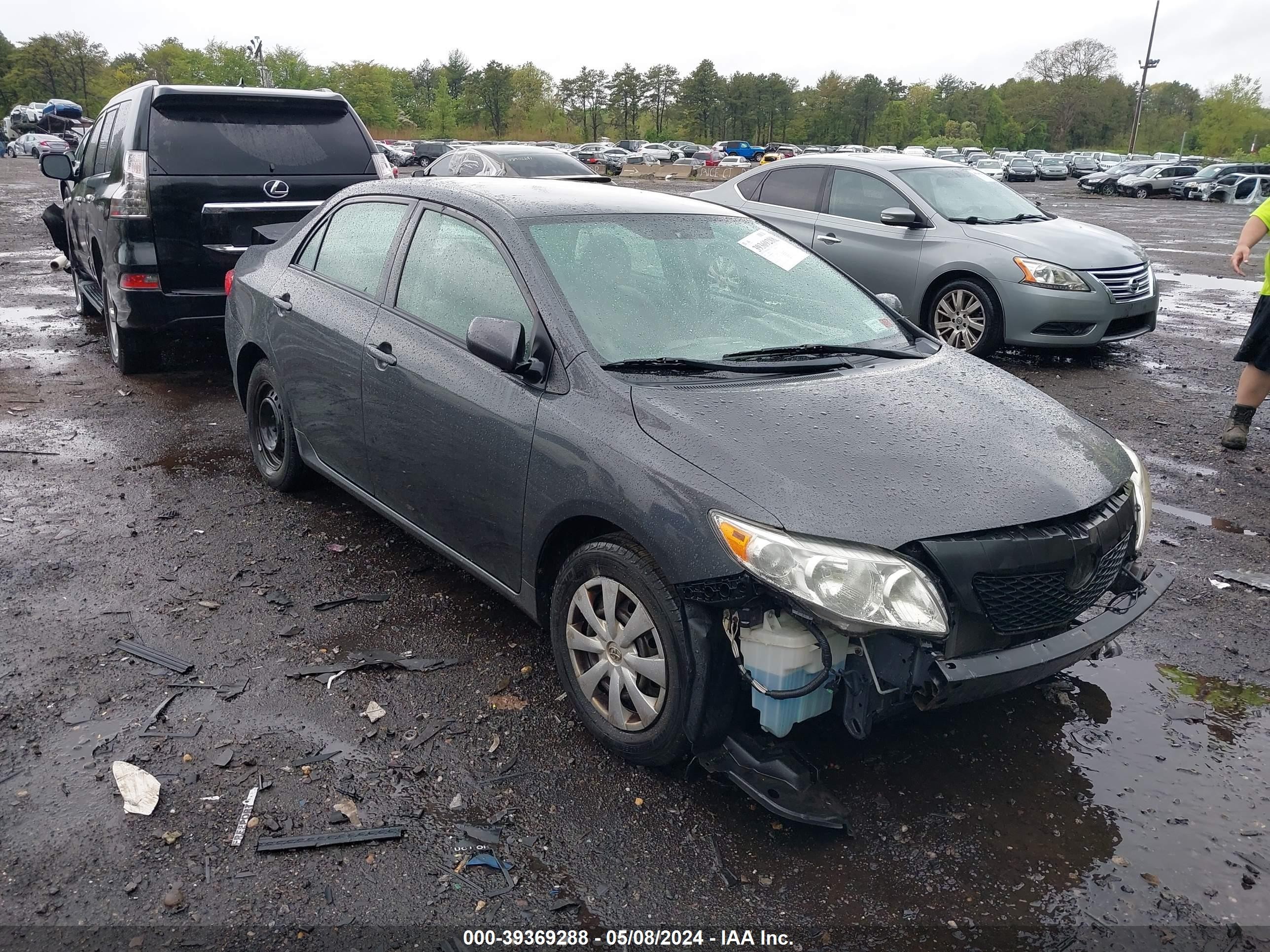 TOYOTA COROLLA 2009 2t1bu40e89c110958