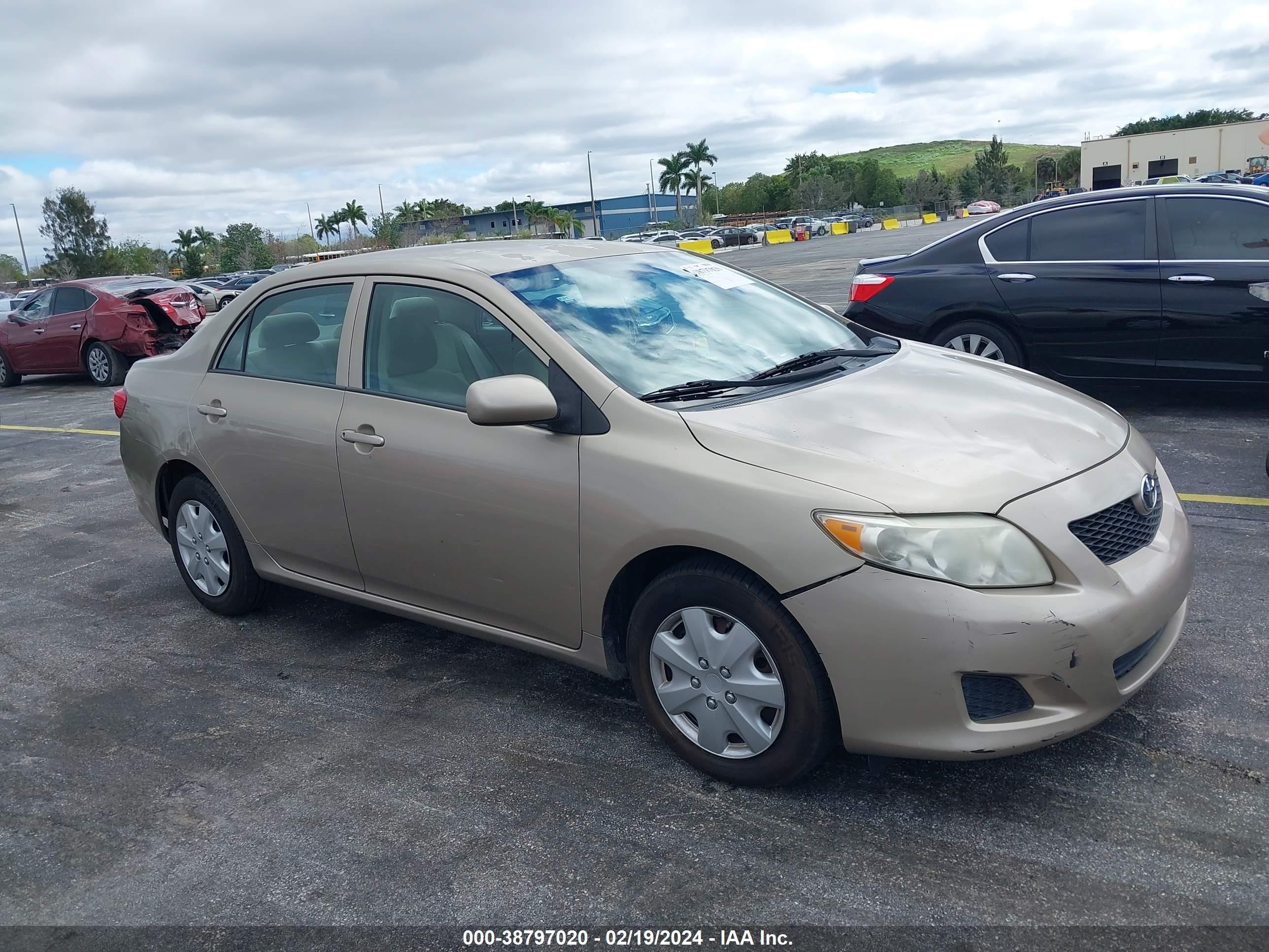 TOYOTA COROLLA 2009 2t1bu40e89c157312