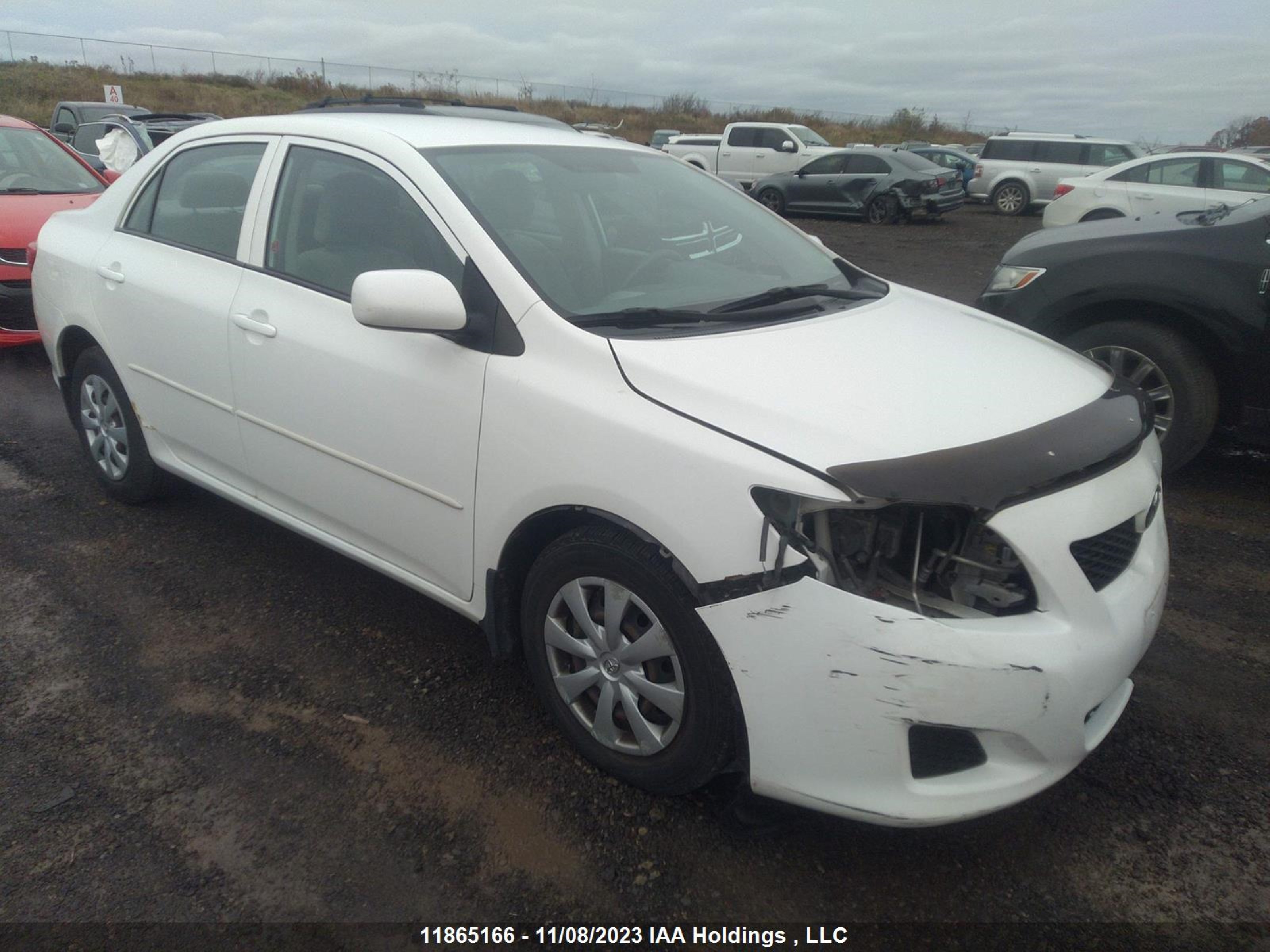 TOYOTA COROLLA 2009 2t1bu40e89c172652