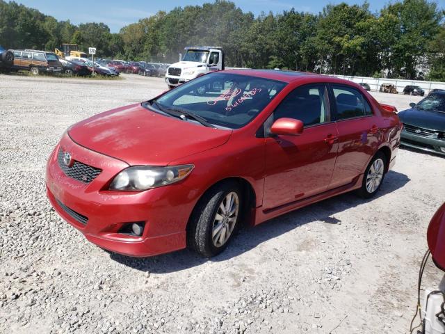 TOYOTA COROLLA BA 2009 2t1bu40e99c008732