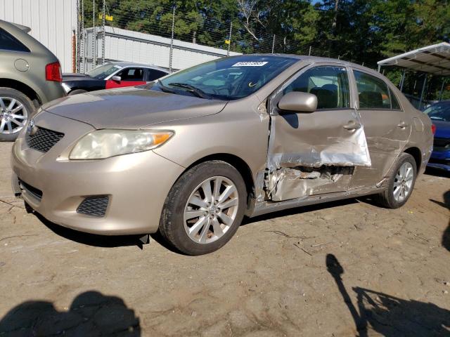 TOYOTA COROLLA BA 2009 2t1bu40e99c019021