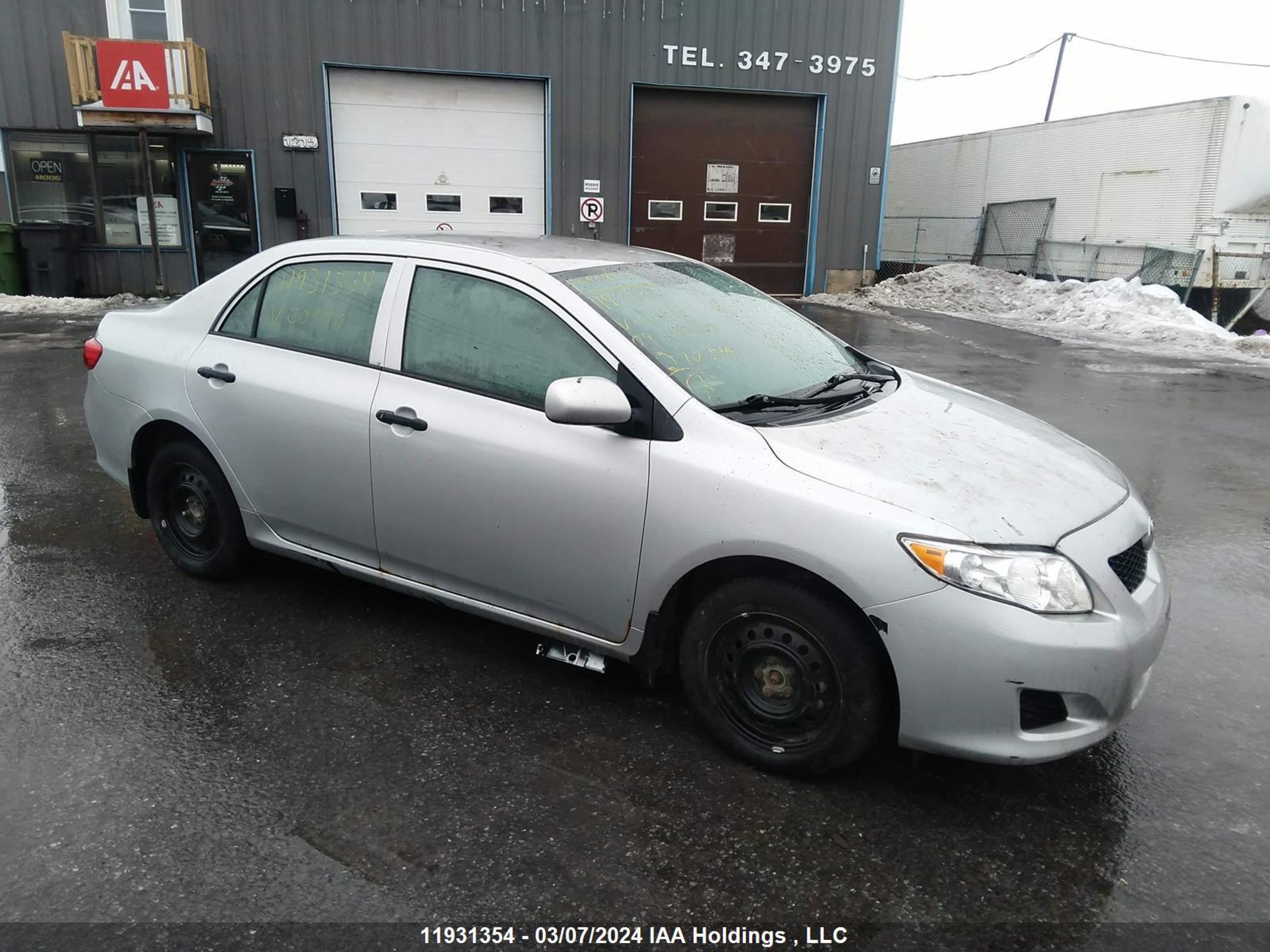 TOYOTA COROLLA 2009 2t1bu40e99c049801