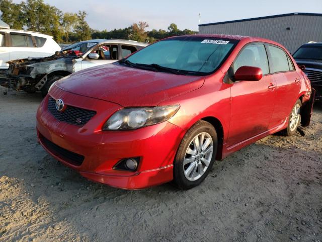 TOYOTA COROLLA BA 2009 2t1bu40e99c066260