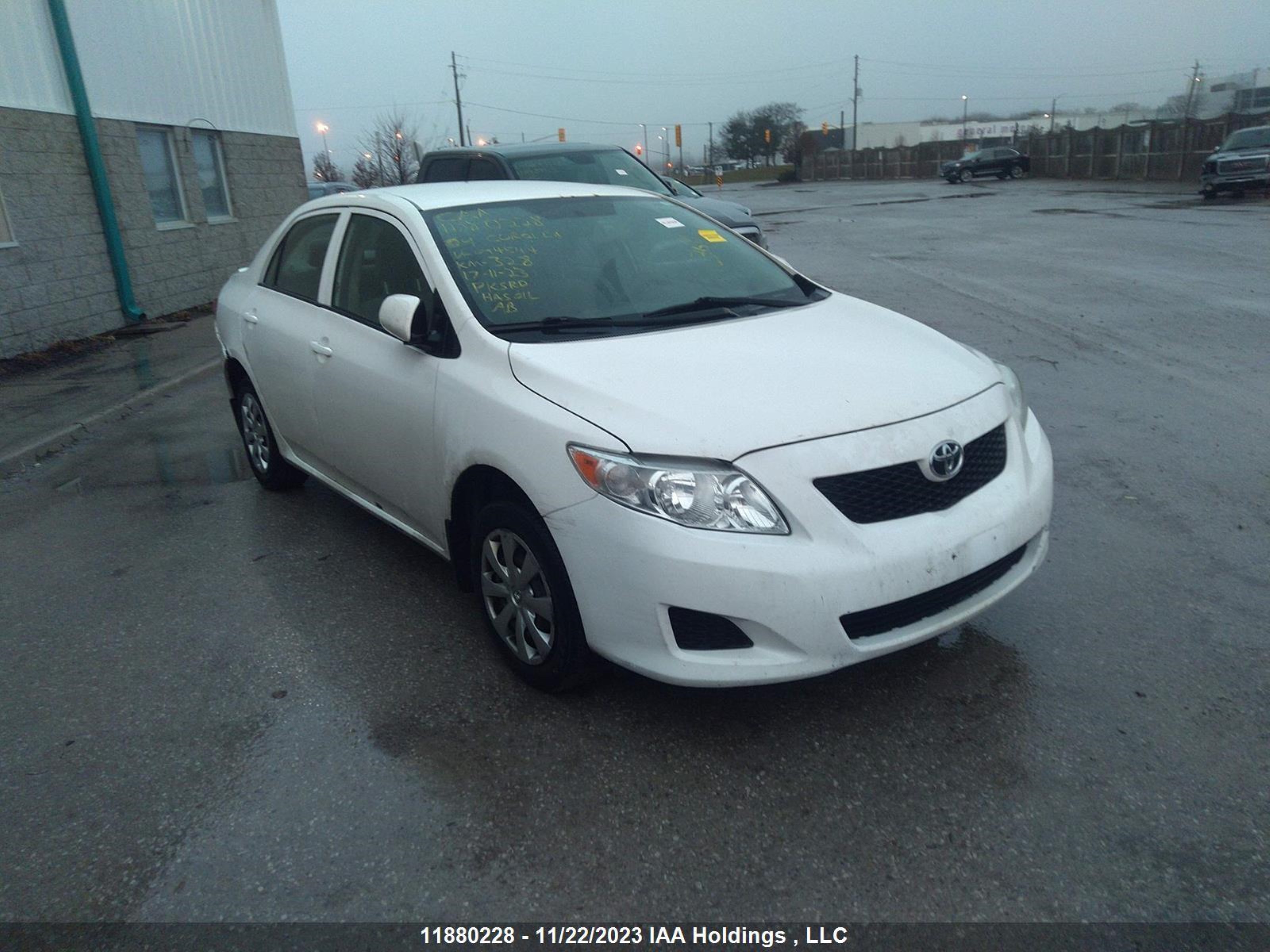 TOYOTA COROLLA 2009 2t1bu40e99c094544