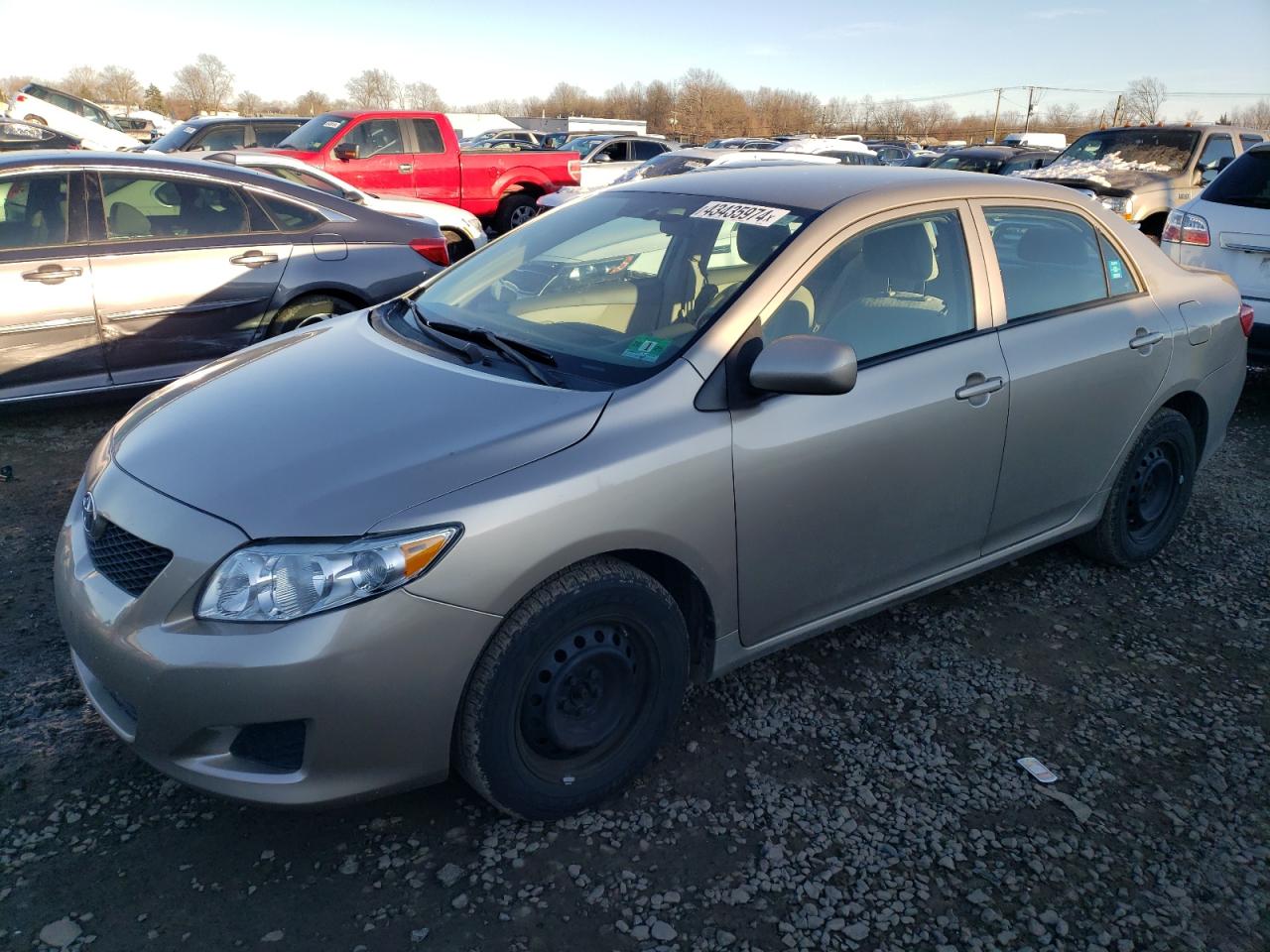 TOYOTA COROLLA 2009 2t1bu40e99c170005