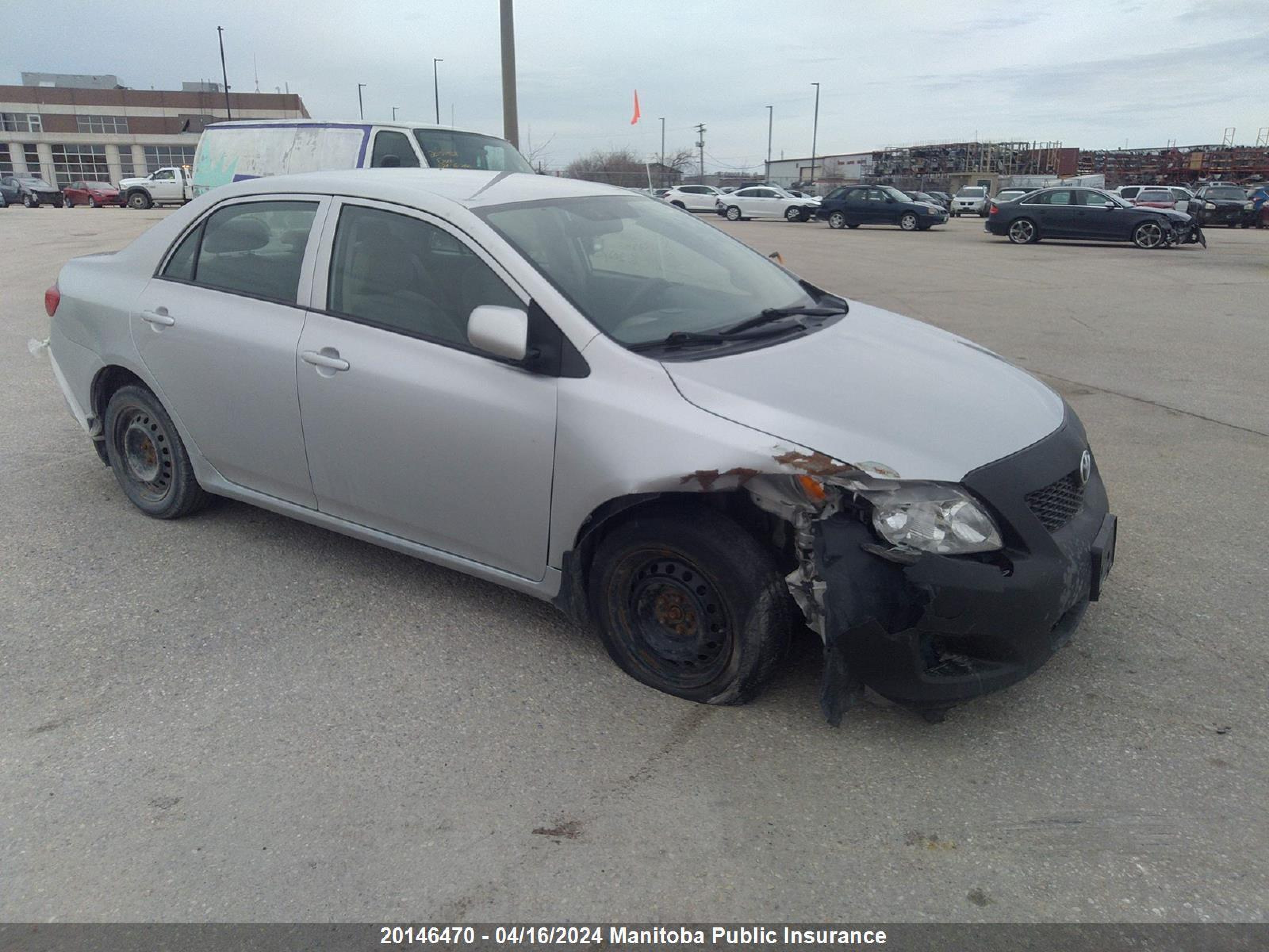 TOYOTA COROLLA 2009 2t1bu40ex9c038290