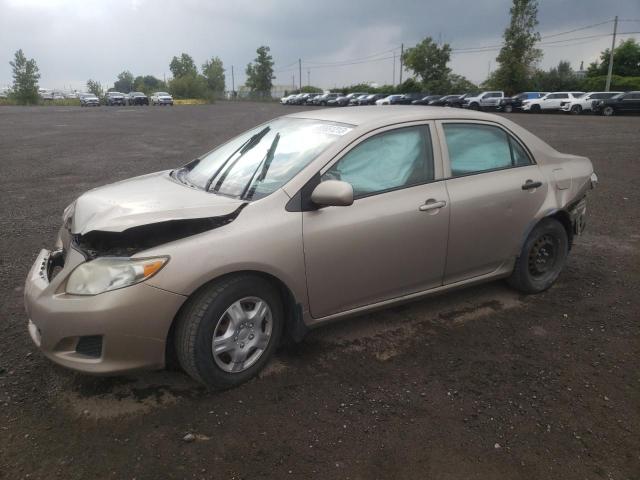 TOYOTA COROLLA BA 2009 2t1bu40ex9c039441