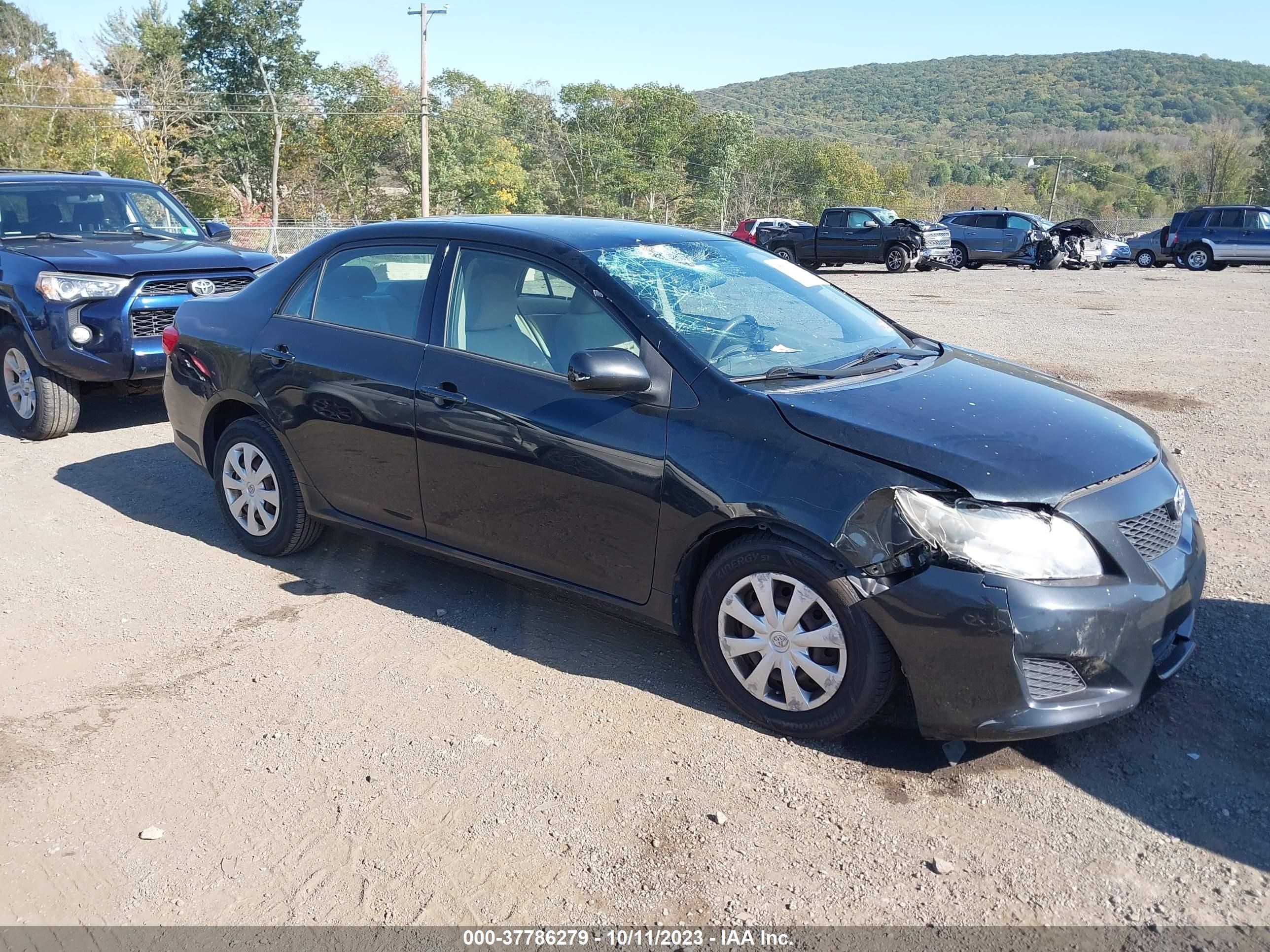 TOYOTA COROLLA 2009 2t1bu40ex9c042520