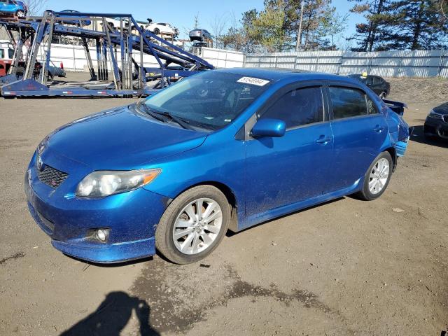 TOYOTA COROLLA 2009 2t1bu40ex9c054523