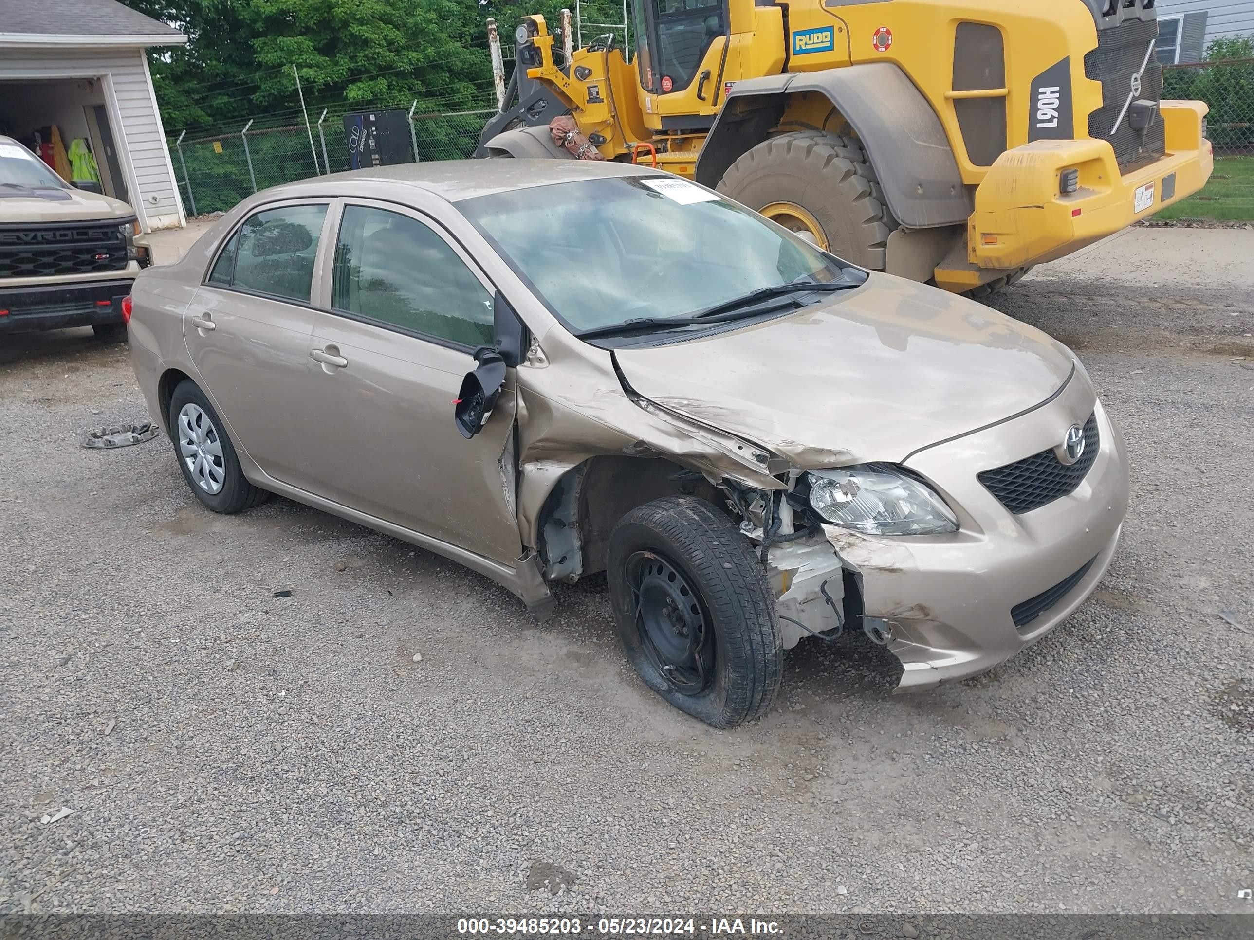 TOYOTA COROLLA 2009 2t1bu40ex9c130113