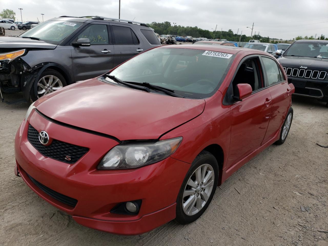 TOYOTA COROLLA 2009 2t1bu40ex9c150846