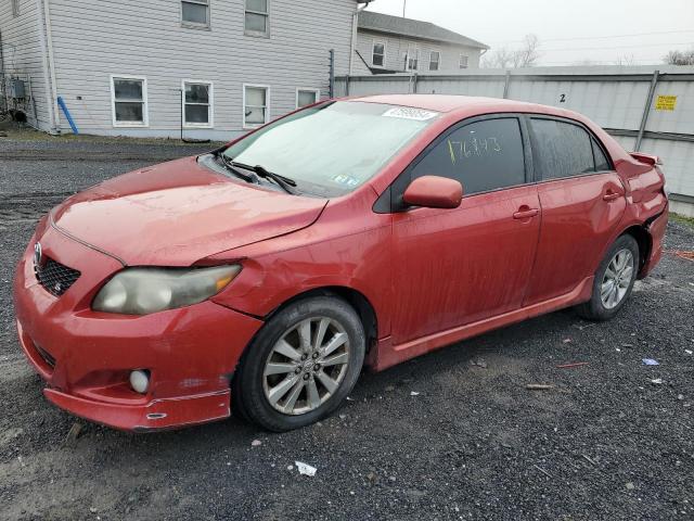 TOYOTA COROLLA 2009 2t1bu40ex9c155013