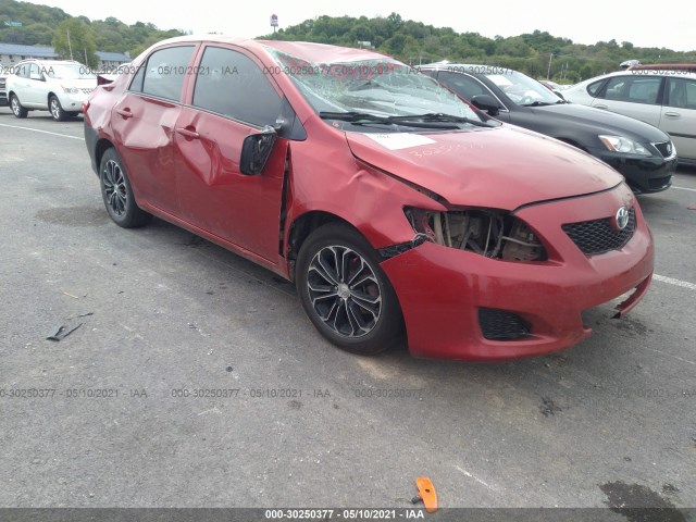 TOYOTA COROLLA 2010 2t1bu4ee0ac221405