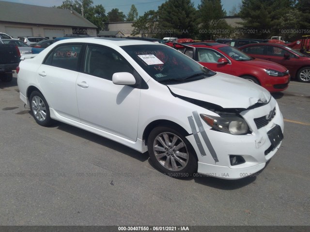 TOYOTA COROLLA 2010 2t1bu4ee0ac239810