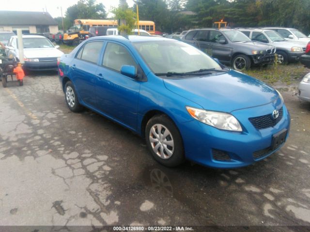 TOYOTA COROLLA 2010 2t1bu4ee0ac241640