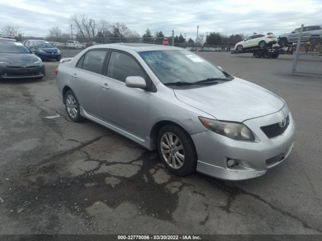 TOYOTA COROLLA 2010 2t1bu4ee0ac246580