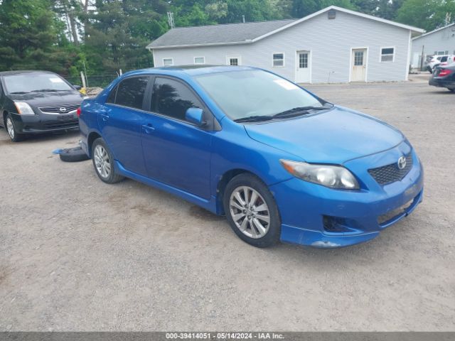 TOYOTA COROLLA 2010 2t1bu4ee0ac248989