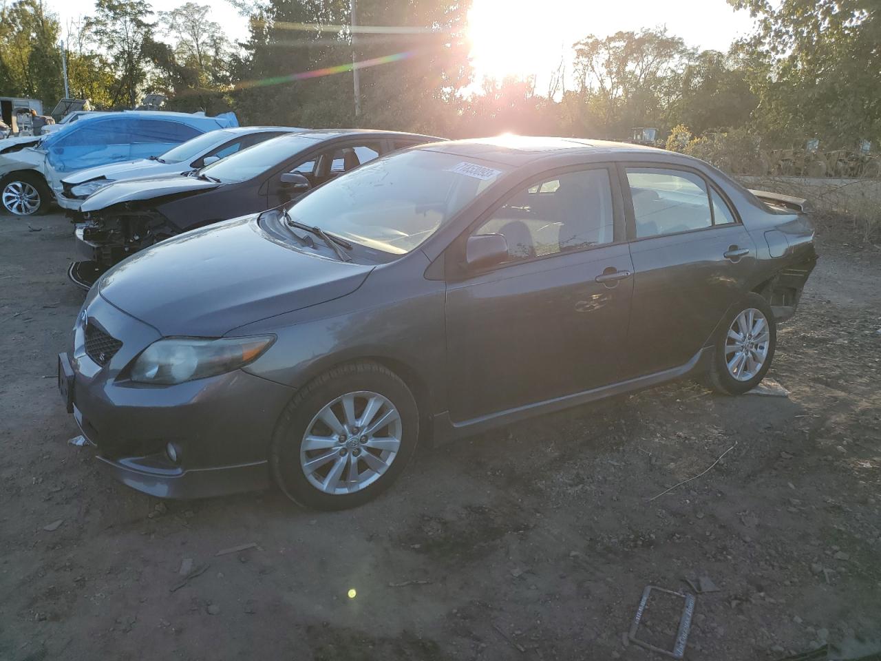 TOYOTA COROLLA 2010 2t1bu4ee0ac259376