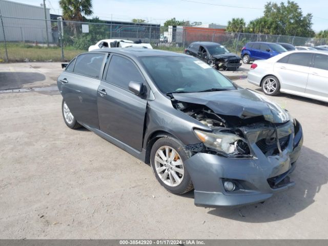 TOYOTA COROLLA 2010 2t1bu4ee0ac270622