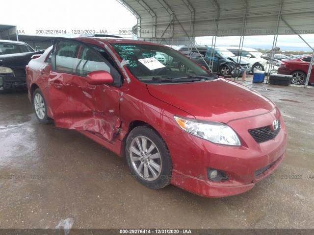 TOYOTA COROLLA 2010 2t1bu4ee0ac277439