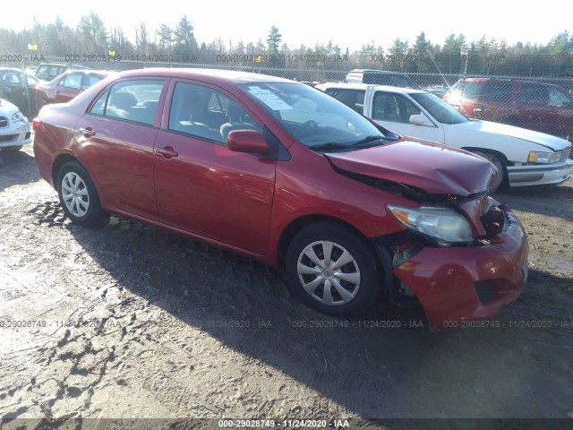 TOYOTA COROLLA 2010 2t1bu4ee0ac280714