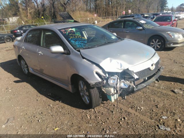 TOYOTA COROLLA 2010 2t1bu4ee0ac284522