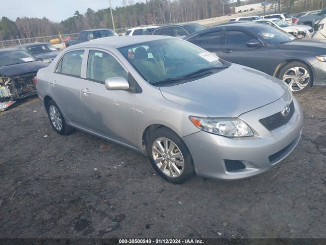 TOYOTA COROLLA 2010 2t1bu4ee0ac309631