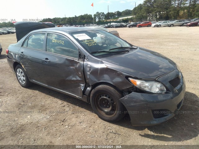 TOYOTA COROLLA 2010 2t1bu4ee0ac317342