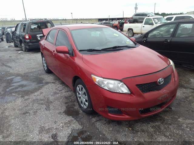 TOYOTA COROLLA 2010 2t1bu4ee0ac319639