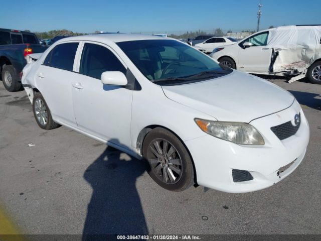 TOYOTA COROLLA 2010 2t1bu4ee0ac335727