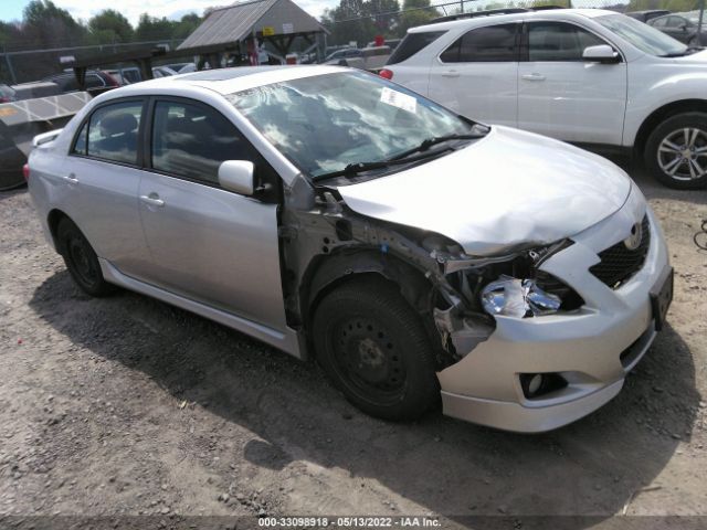 TOYOTA COROLLA 2010 2t1bu4ee0ac343343