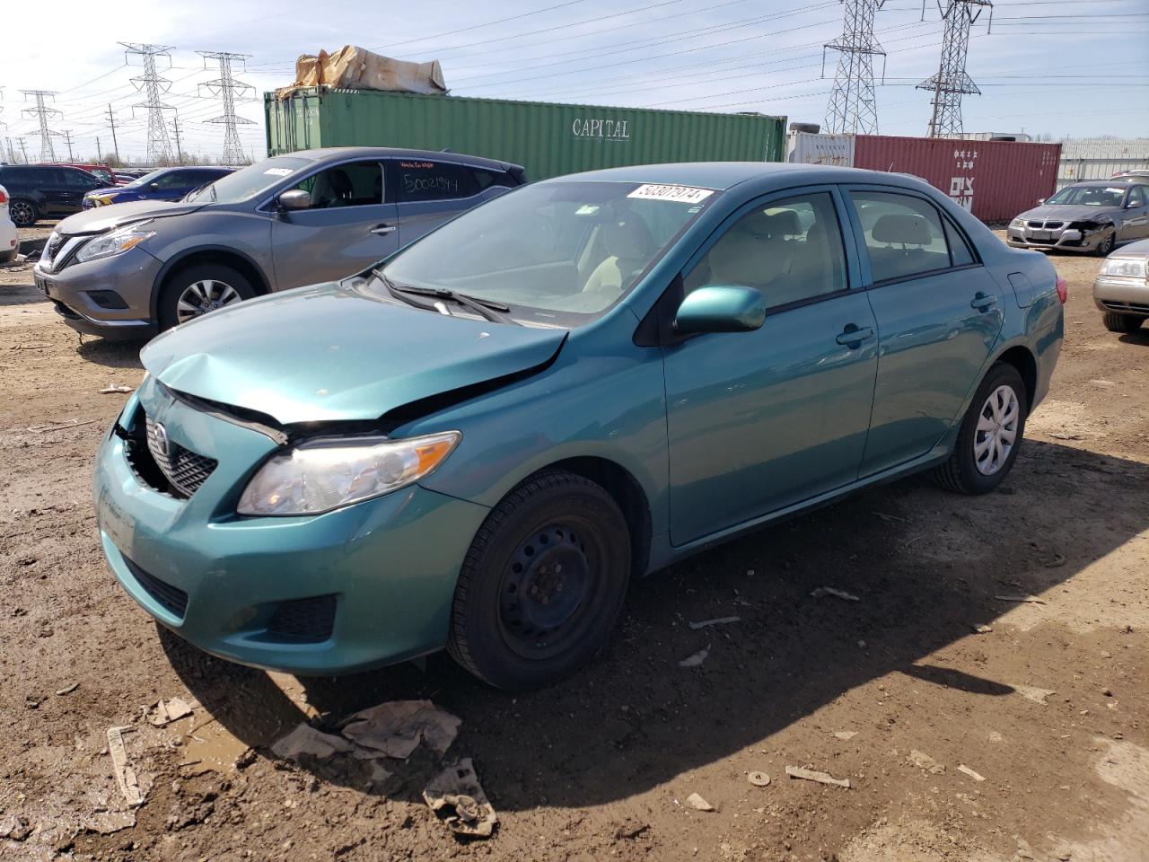 TOYOTA COROLLA 2010 2t1bu4ee0ac361504