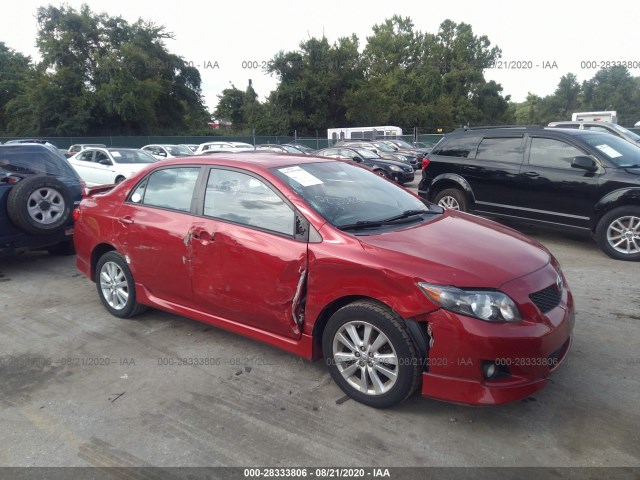 TOYOTA COROLLA 2010 2t1bu4ee0ac365083