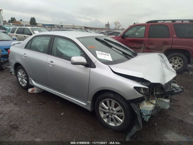 TOYOTA COROLLA 2010 2t1bu4ee0ac365472