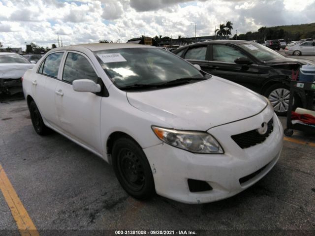 TOYOTA COROLLA 2010 2t1bu4ee0ac418395