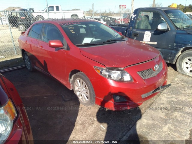 TOYOTA COROLLA 2010 2t1bu4ee0ac424696