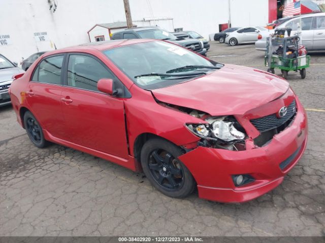 TOYOTA COROLLA 2010 2t1bu4ee0ac429820