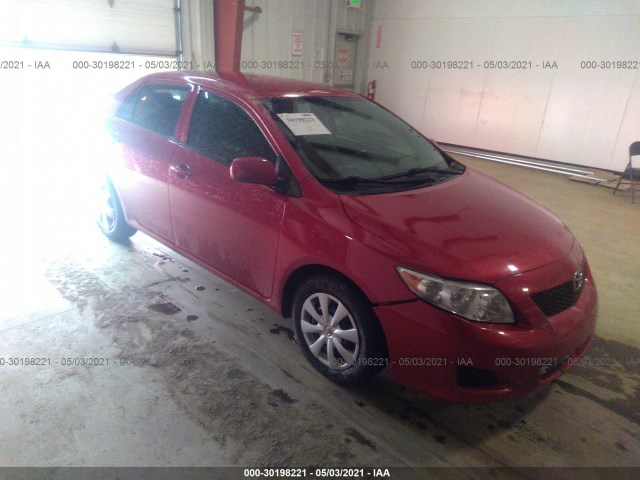 TOYOTA COROLLA 2010 2t1bu4ee0ac433172