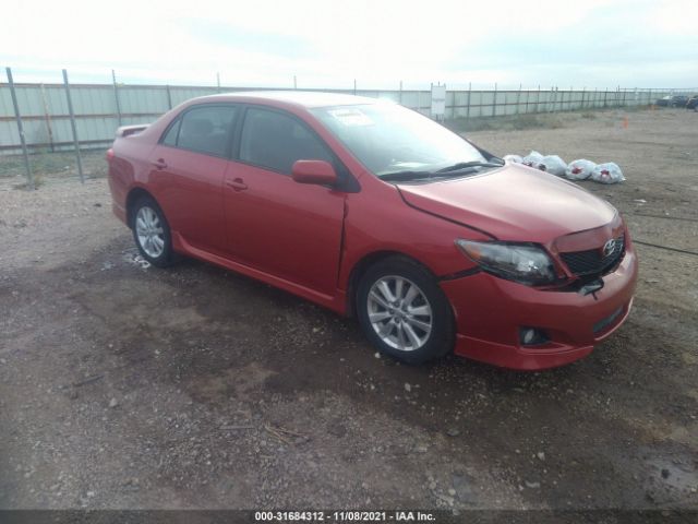 TOYOTA COROLLA 2010 2t1bu4ee0ac442390