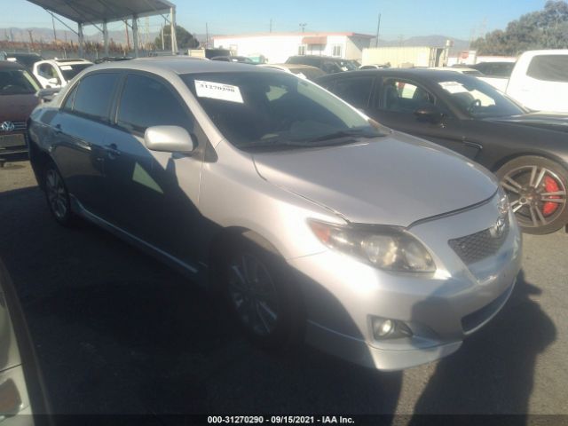 TOYOTA COROLLA 2010 2t1bu4ee0ac447587