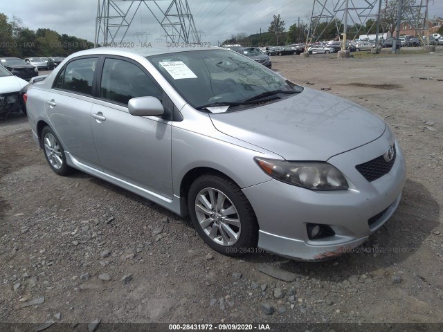 TOYOTA COROLLA 2010 2t1bu4ee0ac447637