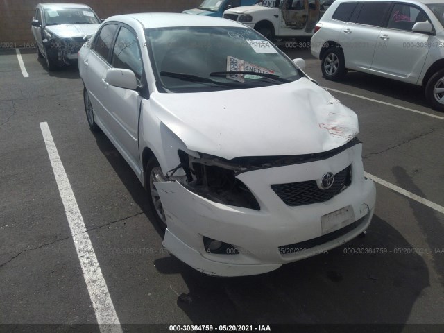 TOYOTA COROLLA 2010 2t1bu4ee0ac450196