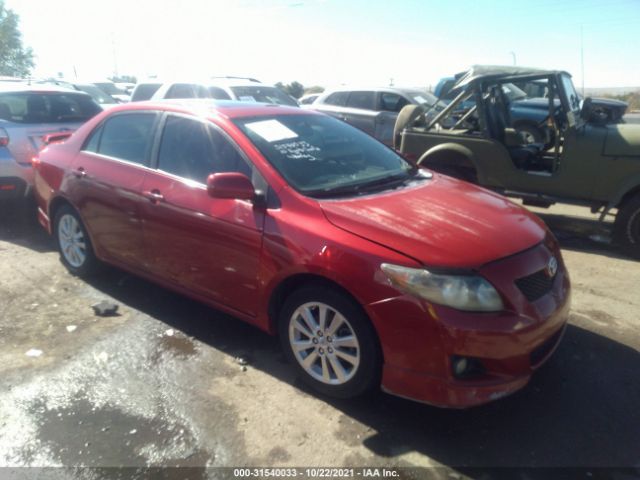 TOYOTA COROLLA 2010 2t1bu4ee0ac451686