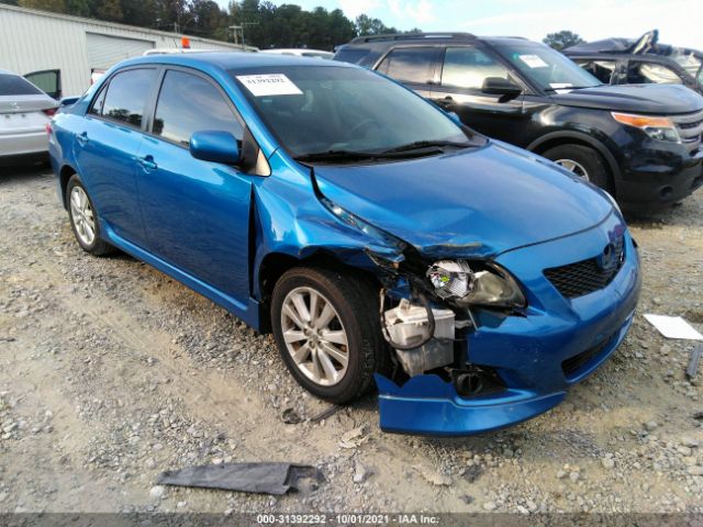 TOYOTA COROLLA 2010 2t1bu4ee0ac453065