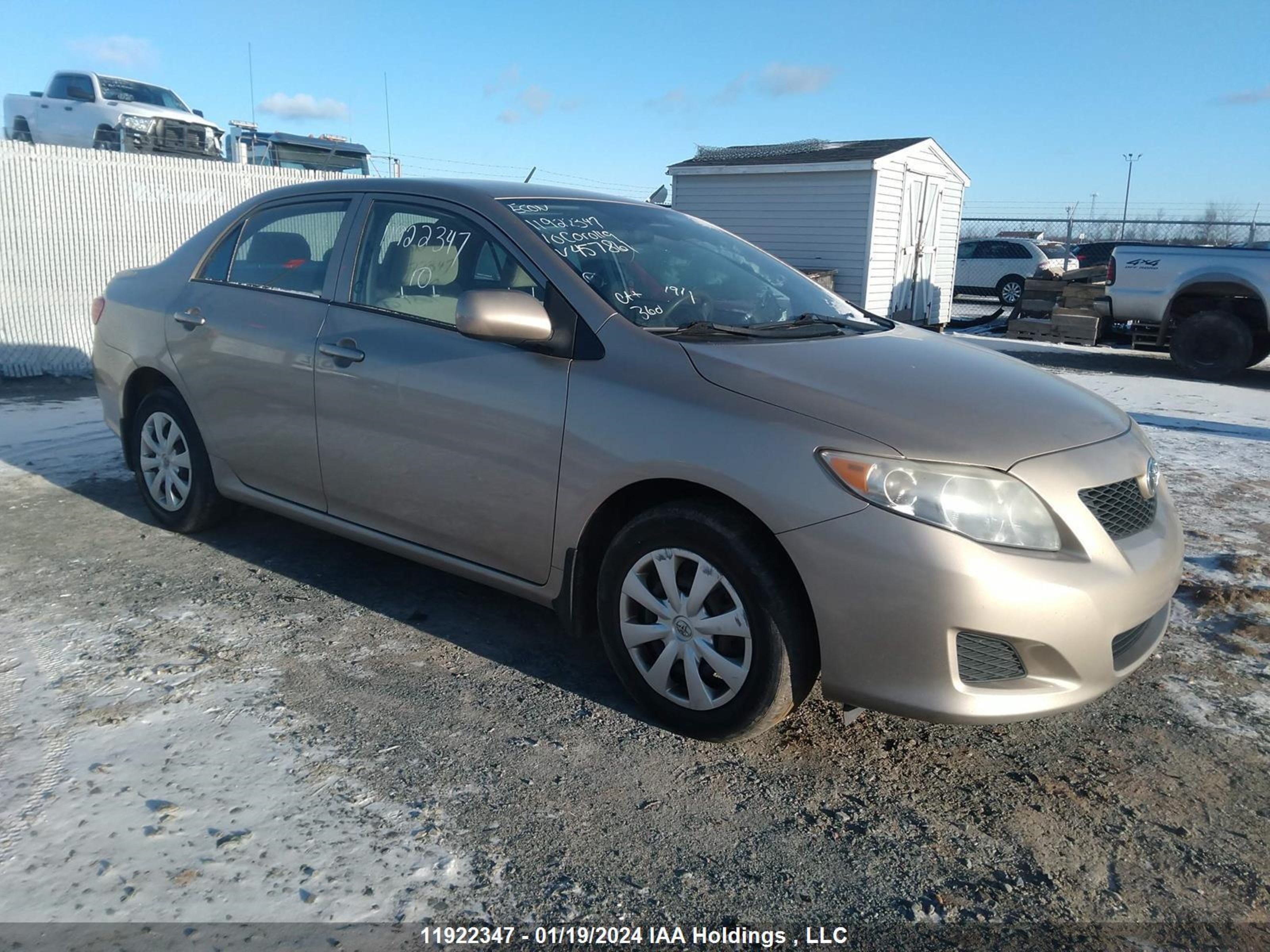 TOYOTA COROLLA 2010 2t1bu4ee0ac457861