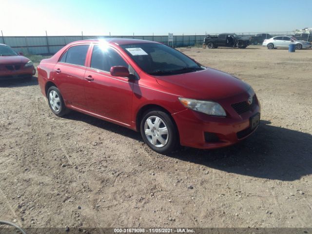 TOYOTA COROLLA 2010 2t1bu4ee0ac460582