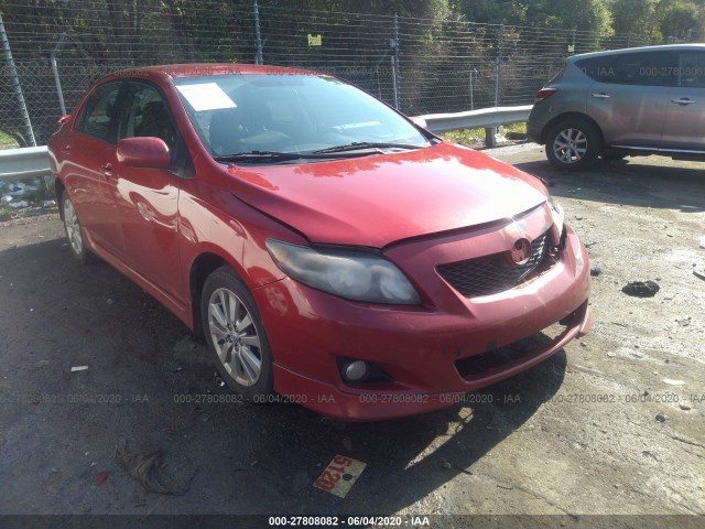 TOYOTA COROLLA 2010 2t1bu4ee0ac468133