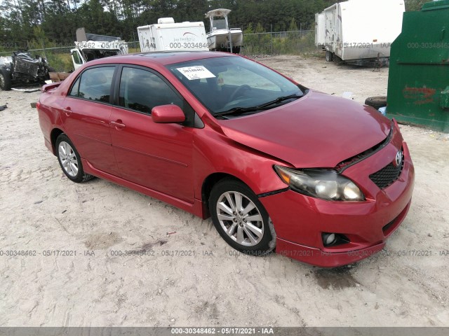 TOYOTA COROLLA 2010 2t1bu4ee0ac469153