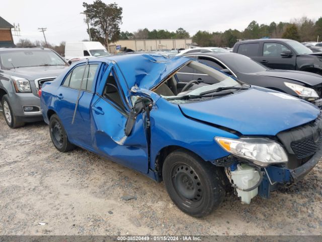 TOYOTA COROLLA 2010 2t1bu4ee0ac483392